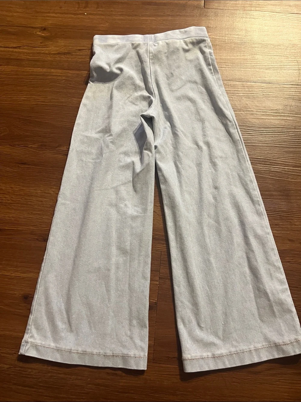 H&M Light Blue Wide Leg Kids Jeans